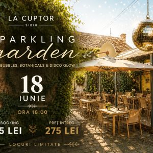 SPARKLING GARDEN - Bubbles, Botanicals and Disco Glow